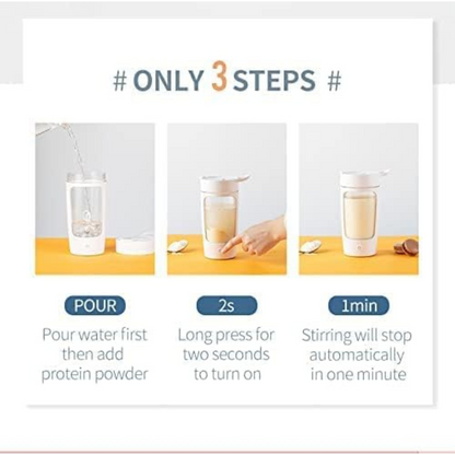 Protein Blender Shaker, Smoothies, Portable Refillable, Various Colors