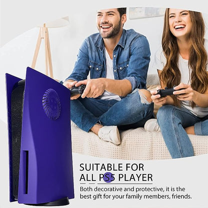 PS5 Plate Skin Disc PlayStation 5 compatible, for cooling, purple purple