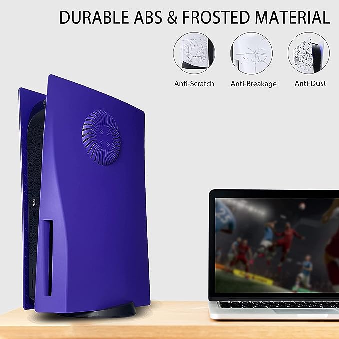 PS5 Plate Skin Disc PlayStation 5 compatible, for cooling, purple purple