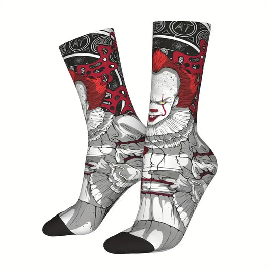 Calzini film IT il clown 2017 Penniwise con palloncino rosso horror movie film unisex