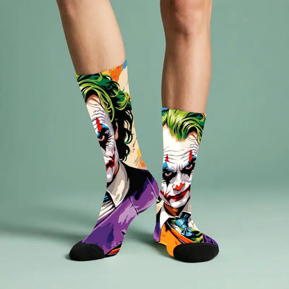 Calzini Joker colorato Joaquin Phoenix, movie film cartone animato, unisex
