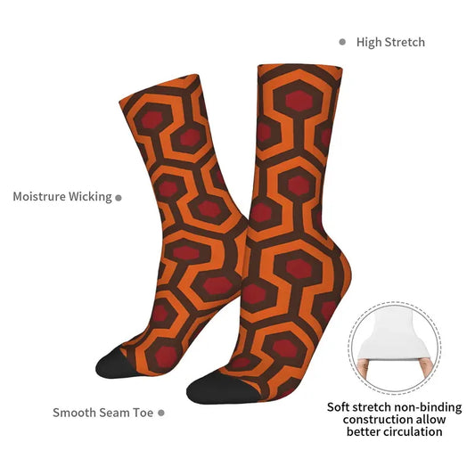 Calzini socks The Shining, tappeto pavimento Overlook Hotel horror movie film unisex