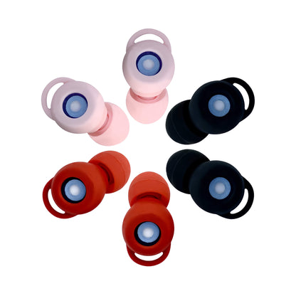 Tappi Orecchie Pro 2 in ear, antirumore per feste, musica, isolamento acustico, custodia inclusa, vari colori