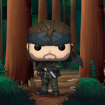 Funko Pop! Games: Metal Gear - Naked Solid Snake, Metal Gear Solid, Figura statuetta in vinile da Collezione, Idea Regalo, Merchandising Ufficiale, Giocattoli per Bambini e Adulti, Video Games Fans (Copia)