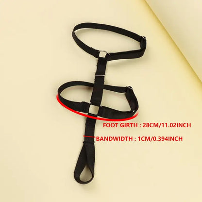 Accessorio piedi caviglia ornamento elastic foot harness, elastico cavigliera, dance foot thong con cavigliera