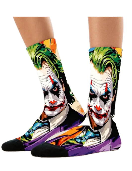 Calzini Joker colorato Joaquin Phoenix, movie film cartone animato, unisex