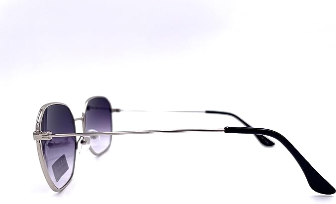 Occhiali da sole esagonali, unisex polarizzate, vari colori