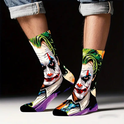 Calzini Joker colorato Joaquin Phoenix, movie film cartone animato, unisex