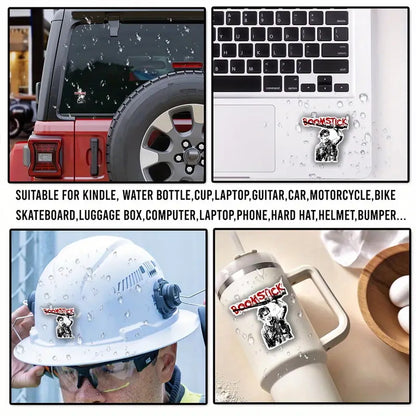 Adesivo Sticker Ash L'armata delle tenebre, Boomstick, horror film di Sam Raimi cult movie per auto, cover cellulare